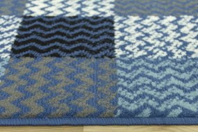 Behúň Luna 503568/94955 - patchwork jeans