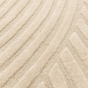 Béžový vlnený koberec 160x230 cm Hague – Asiatic Carpets