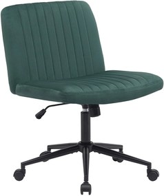 Kancelárska stolička Kingman zamat - Zelená