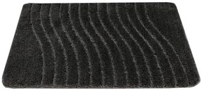 Kúpeľňový koberček Sara čierny, vlny