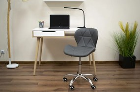 Kancelárska stolička AVOLA sivá