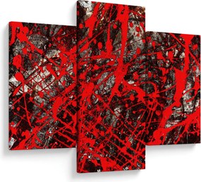 Obraz - Expresívne abstrakcie (90x60 cm)