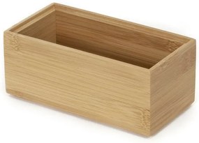 Organizér Compactor Bamboo Box, 15 x 7,5 x 6,5 cm, prírodné drevo