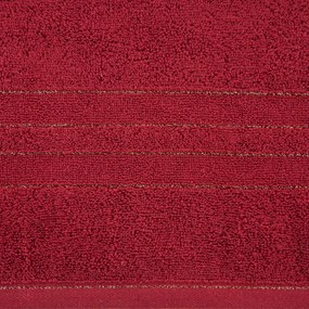BAVLNENÝ UTERÁK GALA 50X90 CM BORDOVÁ