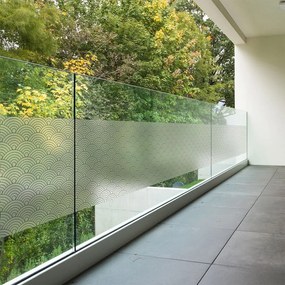 Samolepka na okno 200x40 cm Art Deco - Ambiance