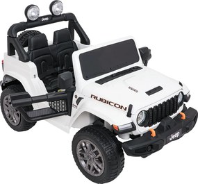 Ramiz Jeep Wrangler Rubicon LIFT elektrické autíčko pre deti biele