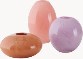 Sklenené vázy Triplet, 3 ks