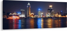 Obraz - Reflekce noci (120x50 cm)