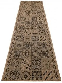 Behúň Floorlux 20369 Coffe / čierny
