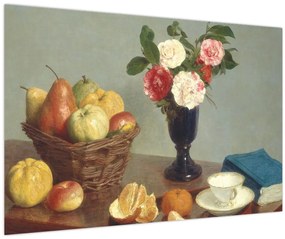 Obraz - Henri Fantin-Latour, Still  Life, reprodukcia (90x60 cm)