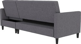 Sivá rozkladacia rohová pohovka Celine – Støraa