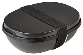 Mepal Box na jedlo Ellipse Duo Nordic Black 1425 ml