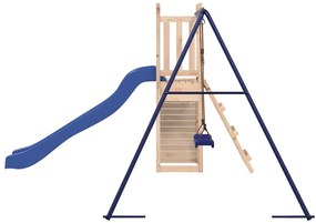 Vonkajšia súprava na hranie masívna borovica