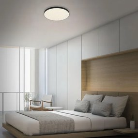 Briloner 7075-415 - LED Stropné svietidlo STAR SKY LED/24,5W/230V pr. 38 cm čierna