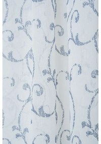 Modro-biela záclona 300x260 cm Fiesta - Mendola Fabrics