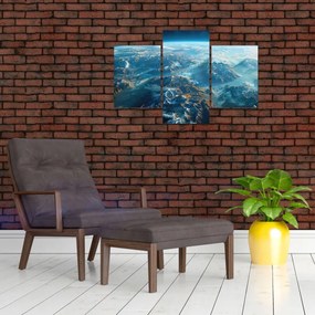Obraz - Pohľad z vesmíru (90x60 cm)