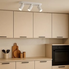 Rabalux 73087 - Bodové svietidlo YORLI 3xGU10/7W/230V biela