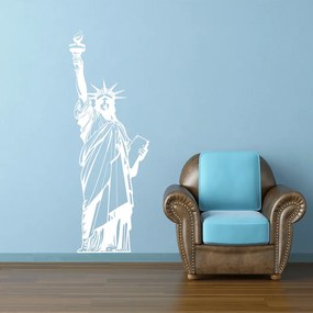 Sablio Samolepka na stenu: Socha slobody - 66x180 cm