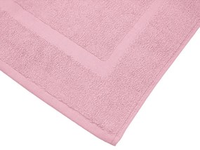 Kúpeľňová predložka BASIC 45x65 cm ružová, 100% bavlna