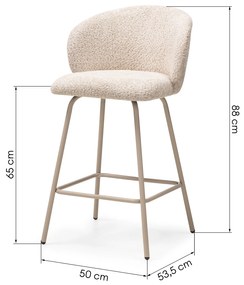 Barová židle Larisa béžová