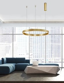 LED luster Motif 80 zlaté stmievateľné