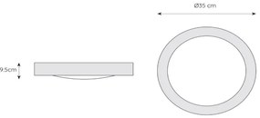 Lucide 79158/02/12 - Kúpeľňové stropné svietidlo FRESH 2xE27/20W/230V