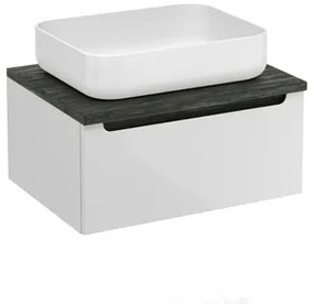 Kúpeľňová skrinka pod umývadlo Naturel Stilla 60x30x45 cm biela STILLAD06007DC, 1 ks