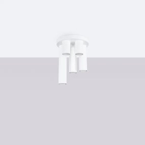 Sollux SL.1465 - Bodové svietidlo LAGOS 5xGU10/10W/230V biela