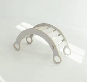 Montessori drevená hojdačka biela M Biela