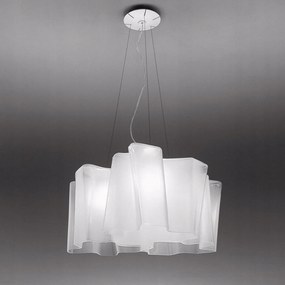 Artemide Logico závesné svietidlo 3x120 °, fumé sklo, E27, 0454010A