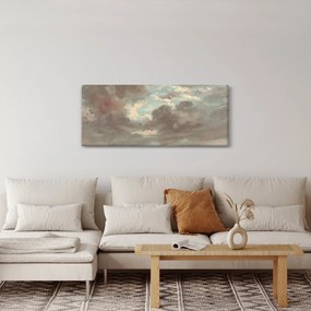Obraz - John Constable, Cloud Study Stormy Sunset, reprodukcia (120x50 cm)