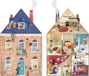 Londji Obojstranné Puzzle 36ks: Welcome to my home