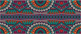 Obraz ornamentálne abstrakcie (120x50 cm)