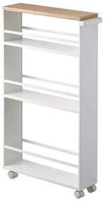 Biely kovový kúpeľňový regál 47,5x81 cm Tower – YAMAZAKI