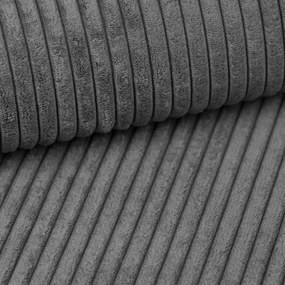 Sivá rohová pohovka SMART COSARO, obojstranná + 2 vankúšiky ZADARMO