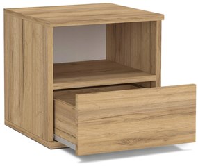 Nočný stolík Dolly - dub craft