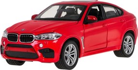 Model auta BMW X6M RASTAR 1:24 červený