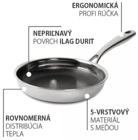 Panvica Orion Expert plus ø20 cm Platinum Lunasol (600270)