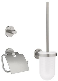 GROHE 41204DC0 - Sada doplnkov na WC 3 v 1 START, nerez