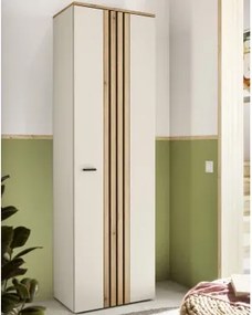 Predsieňová šatníková skriňa Lima, béžová kašmír/dub evoke%