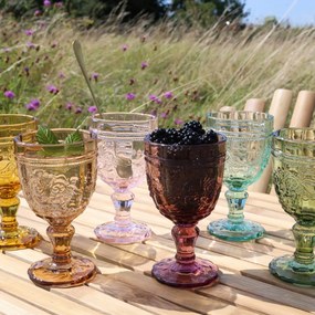 Chic Antique Pohár na víno Saint-Émilion 250 ml žltá