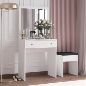Toaletný stolík Anabella biely