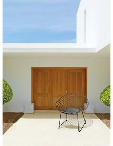 Súprava 2 černých záhradných stoličiek Bonami Selection Coco