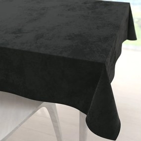 Biante Veľký zamatový štvorcový obrus Velvet Prémium SVP-014 Čiernozelený 180x180 cm
