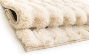 Kúpeľňový koberček Bubbles béžový