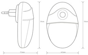 GLOBO CHASER 31934W Interiérové svietidlo