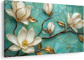 Obraz - 3D magnólia (90x60 cm)