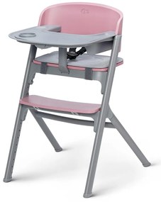 KINDERKRAFT SELECT - Detská jedálenská stolička 3v1 LIVY Premium Aster pink