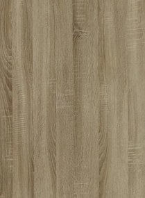 Šatníková skriňa 3-dverová Twin, dub sonoma/biela