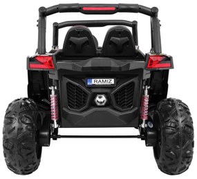 RAMIZ ELEKTRICKÁ AUTÍČKO JEEP UTV - XMX - CAMO- LCD - 4X4 - MOTOR 4X45W - BATÉRIA 2X12V7AH - 2023